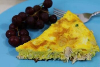 Gluten Free Quick Frittata Recipe with Tuna