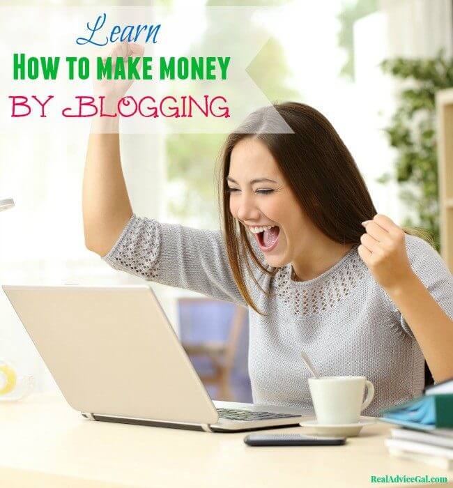 Learn how to make money by blogging