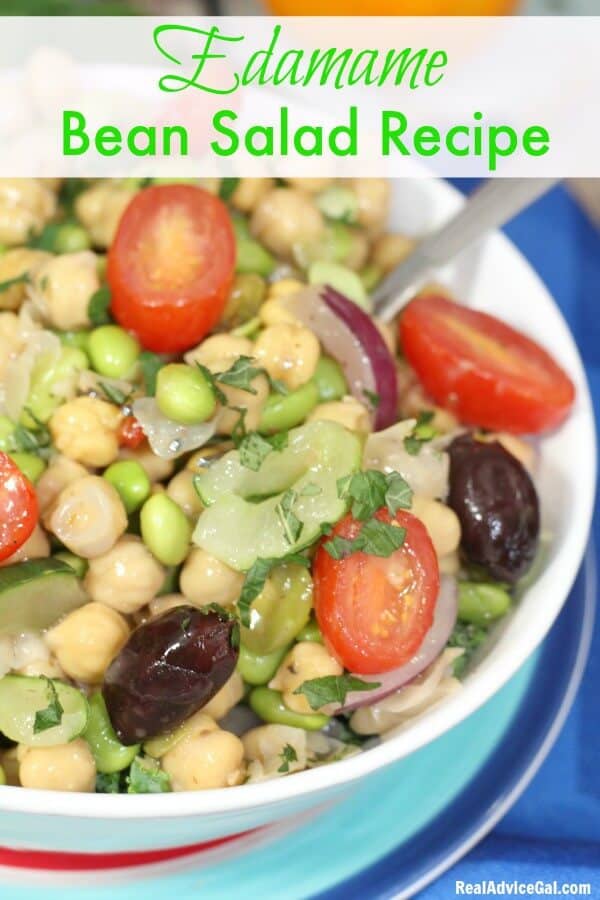 Edamame Bean Salad Recipe Real Advice Gal