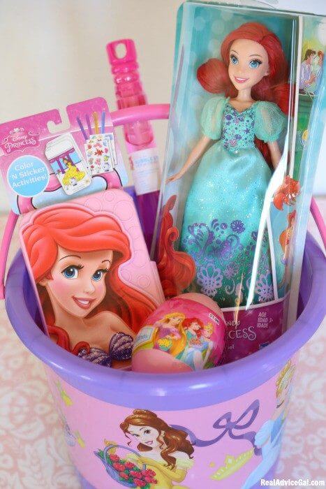 Fun Kids Easter Basket Ideas with ©Disney Princess from Walmart