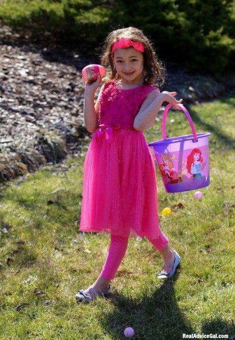 Kids Easter basket ideas with ©Disney Princess from Walmart
