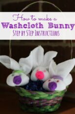 How to Make Wash Cloth Bunnies aka Boo Boo Bunny