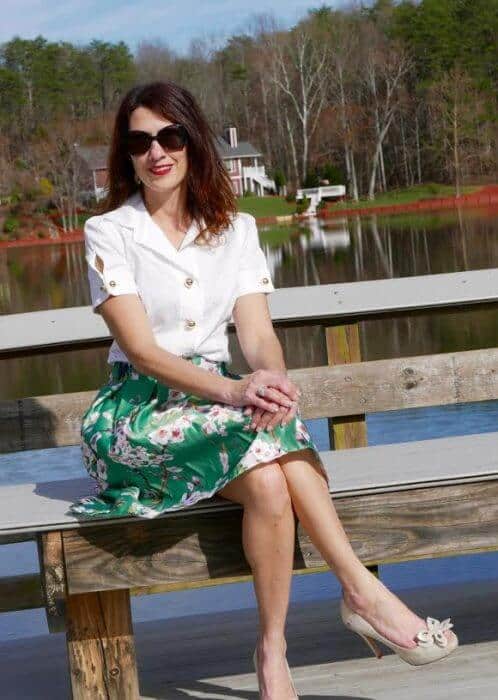 Flower Skirts On A Budget