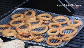 Onion Rings on the Grill