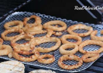 Fried Onion Rings on the Grill flip side