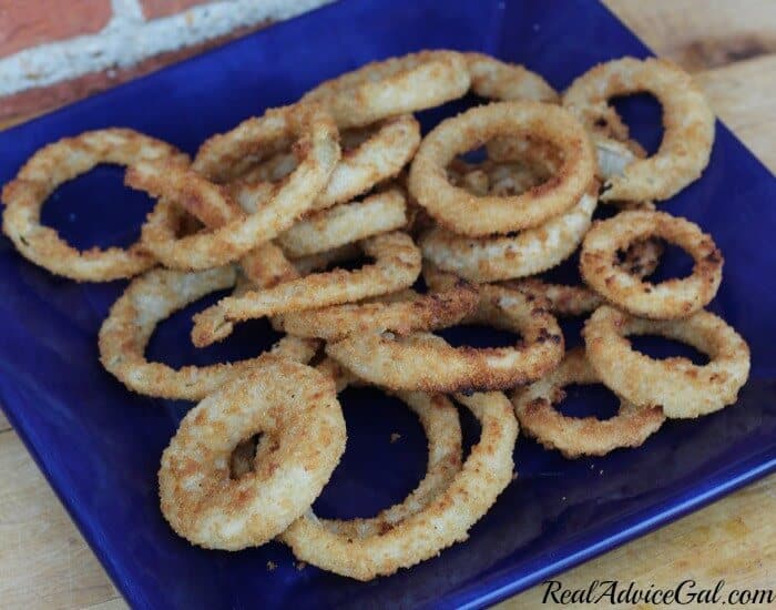 Fried Onion Rings on the Grill flip side