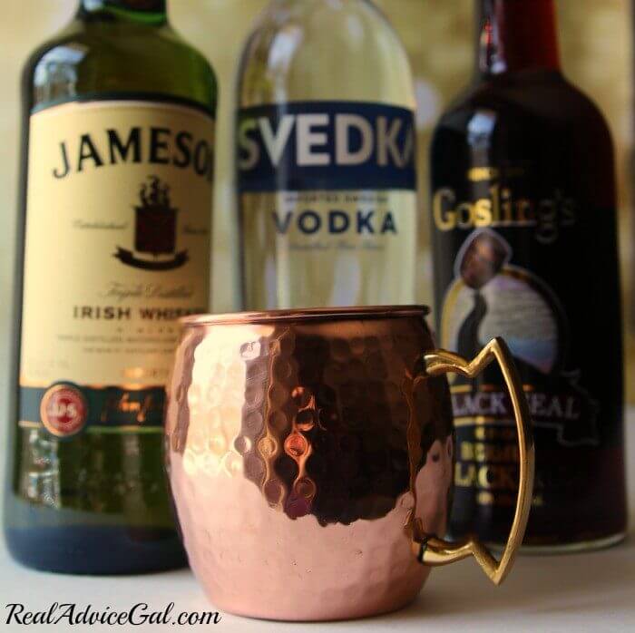 Moscow mule drink variations