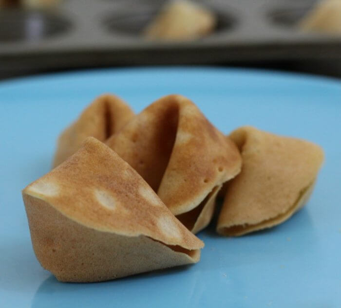 This easy fortune cookie recipe makes the best fortune cookies ever.