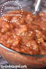 Easy Instant Pot Cinnamon Applesauce Recipe