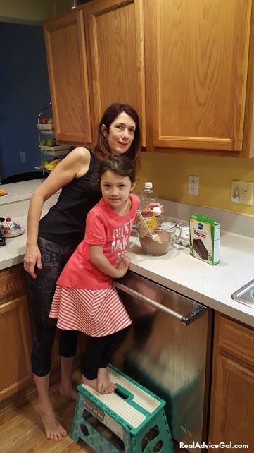 Baking with kids using Pillsbury gluten free products
