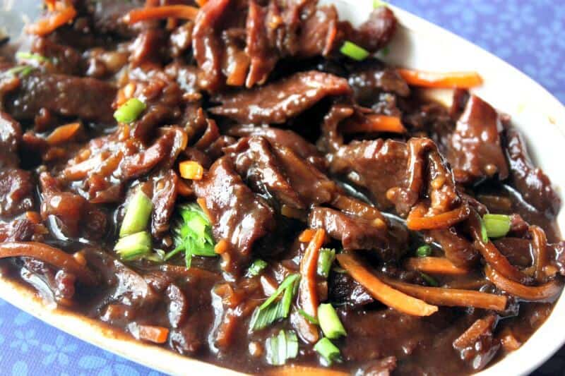So delicious Gluten Free Dairy Free Slow Cooker Mongolian Beef Recipe. A great dinner recipe for the family.