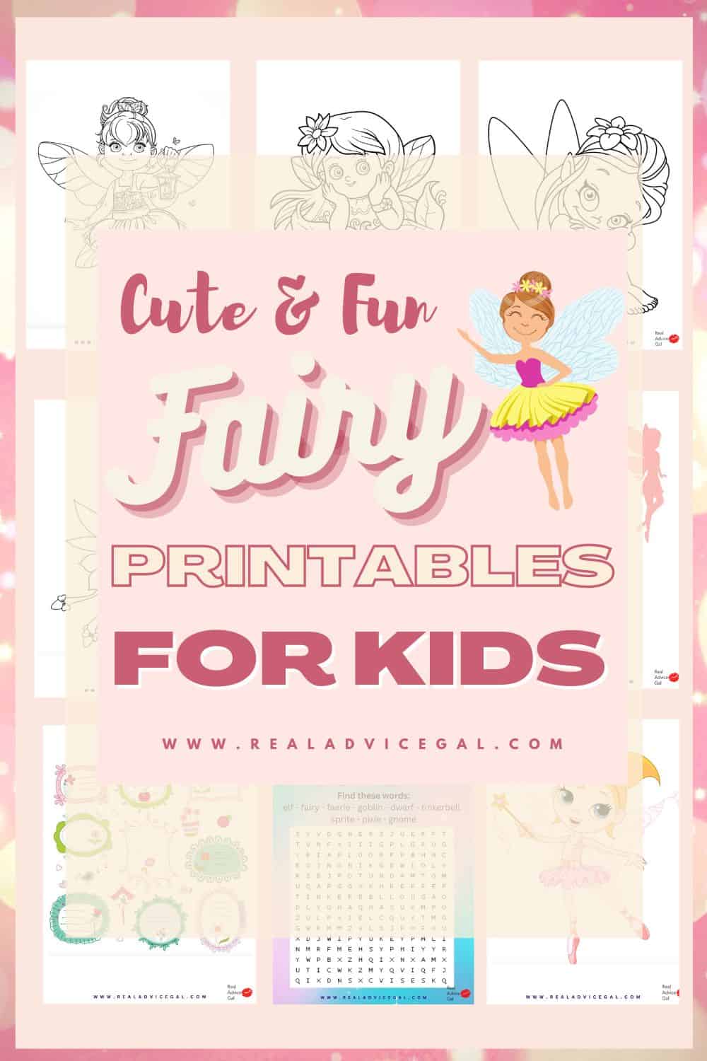 No Bake Fairy Cakes Recipe + FREE Fairy Party Printables