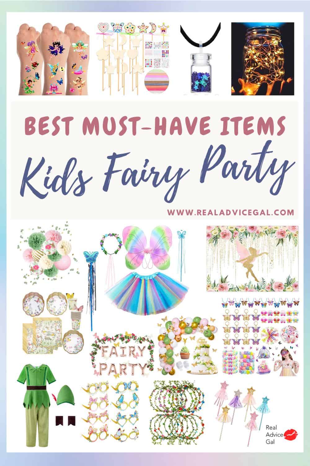 Best must-haves for fairy party