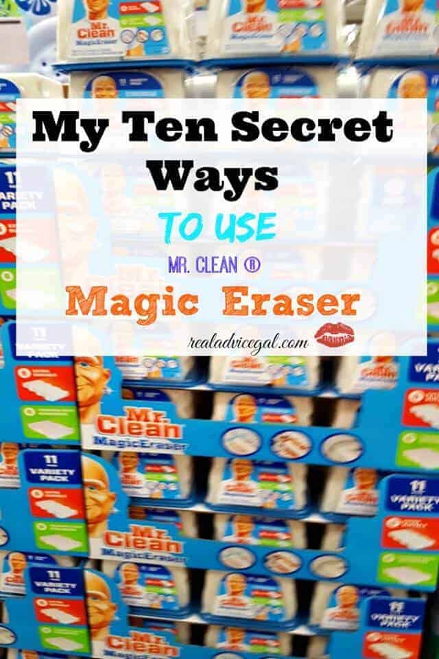 10 Ways to Use Mr. Clean Magic Eraser Real Advice Gal
