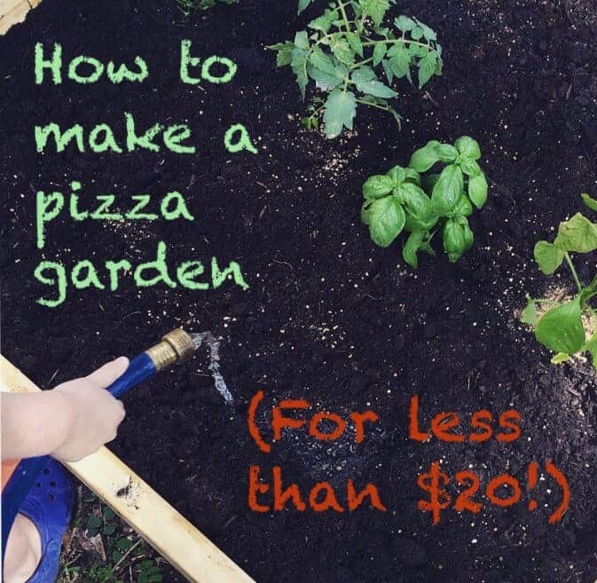 How to Make a Pizza Garden