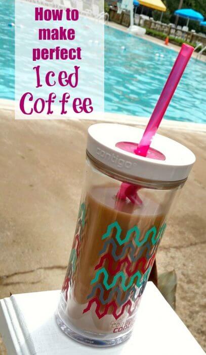 How to make the perfect iced coffee to take to the pool