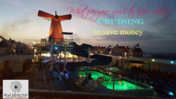 What Everyone Needs To Know About Cruising To Save Money