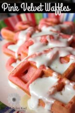Pink Velvet Waffles Recipe