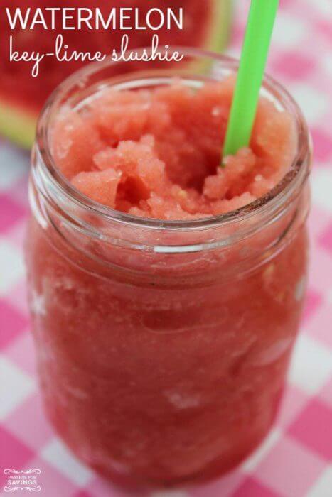 Watermelon Slushie Recipe