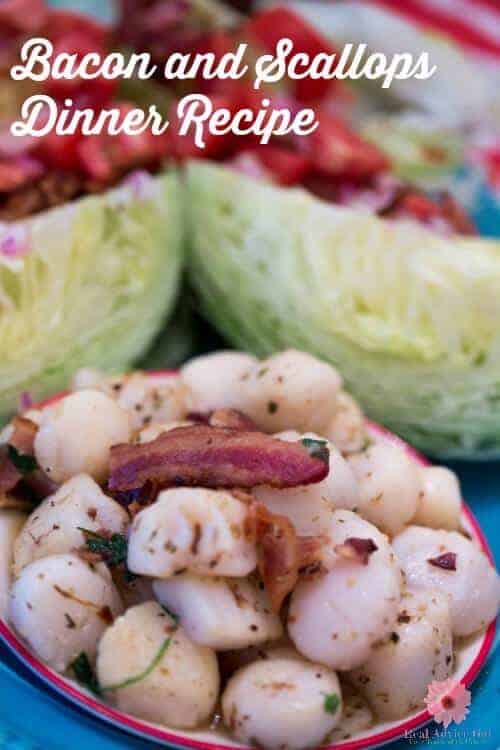 Bacon and Scallops Dinner Recipe