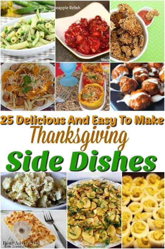 25 easy thanksgiving side dishes