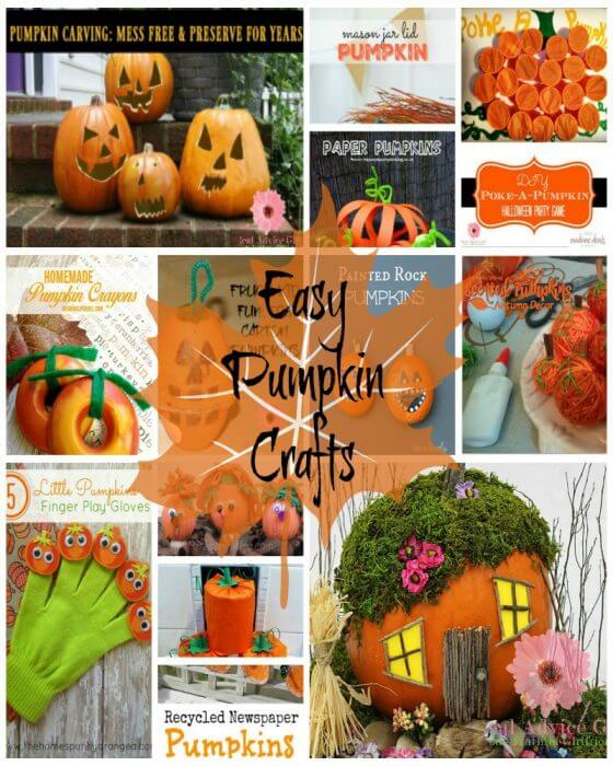 Pumpkin Crafts That You Kids Will Love