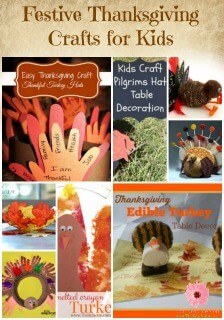 Easy Thanksgiving Arts and Crafts for Kids
