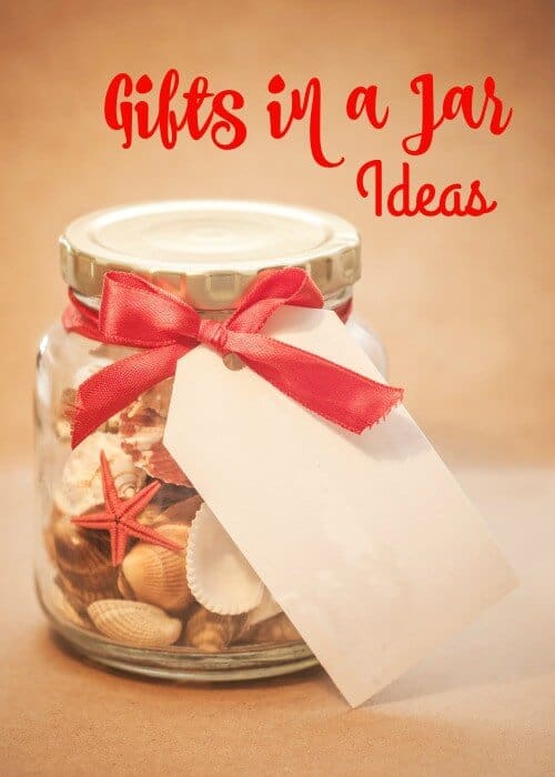 Gifts in a Jar Ideas