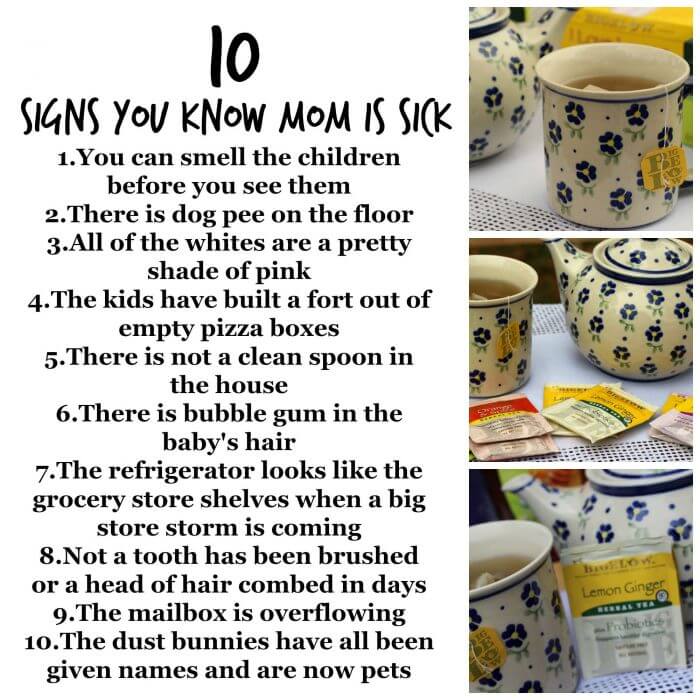 10 signs you know that mom is sick 