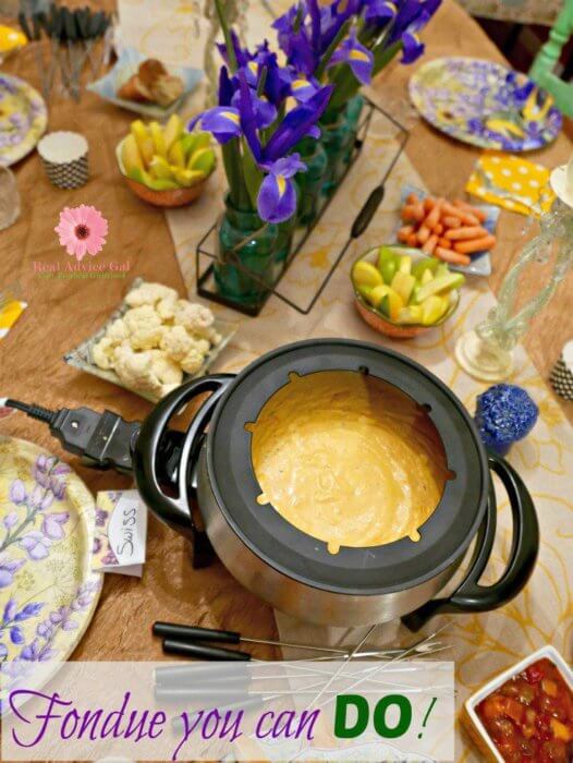Quick fondue party ideas that you can do