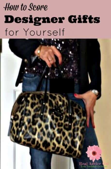 How to Score Designer Gifts for Yourself