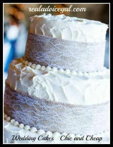 Wedding cakes: Chic and Cheap