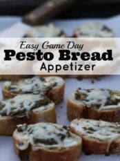 Super Bowl Preparation on a Budget – Easy Pesto Bread Recipe