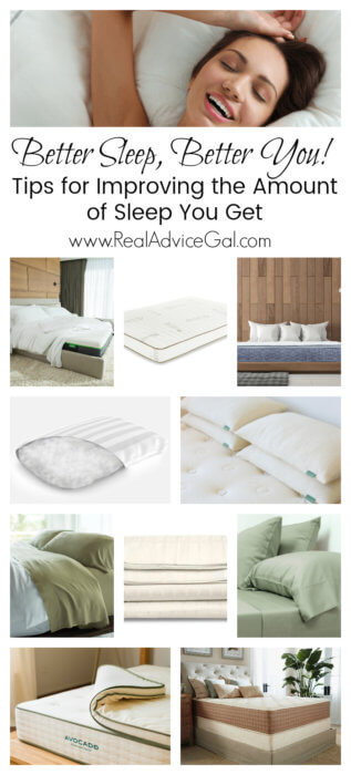 Get better sleep every night and get better you. Read these tips on how to improve your sleep and check out my picks of mattress, mattress toppers, pillows and beddings