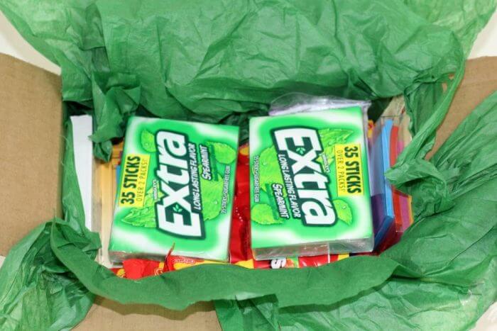 Finals Care Package for College Students should always have lots of Extra gum