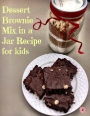 Recipes for Snacks for Kids: Dessert Brownie Mix in a Jar Recipe