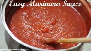 Easy marinara Sauce