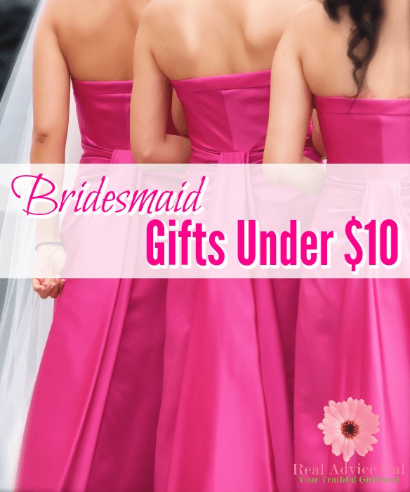 Cheap Bridesmaid Gifts Under 10
