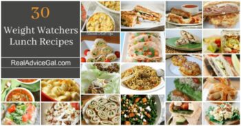 Easy Weight Watchers Lunch Menu Recipes