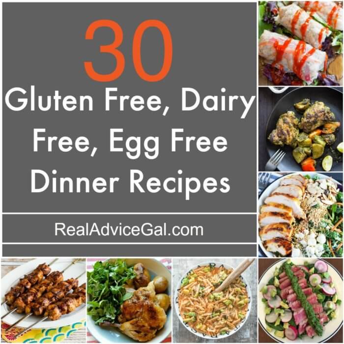 30 delicious Gluten Free Dairy Free Egg Free Recipes that you should try!