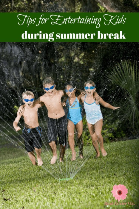 We all know how fast kids get bored when they're at home. Read my tips on how to keep your kids entertained during the summer break.