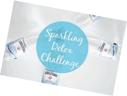 Have a healthy body and challenge yourself to avoid sugary beverages, coffee, tea and alcohol. Check out the Gerolsteiner Sparkling Mineral Water detox challenge.