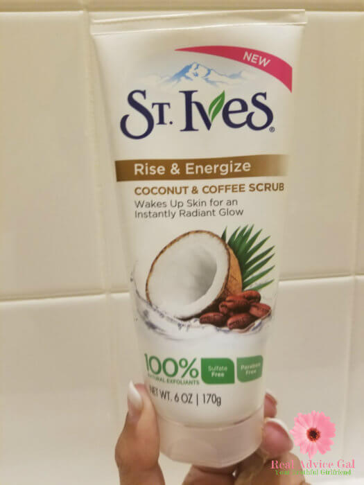 Are you looking for the best exfoliator for the face that is gentle? Check out my St. Ives Coconut & Coffee Scrub review.