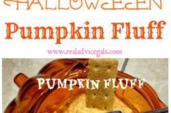 So delicious kids pumpkin fluff recipe for Halloween