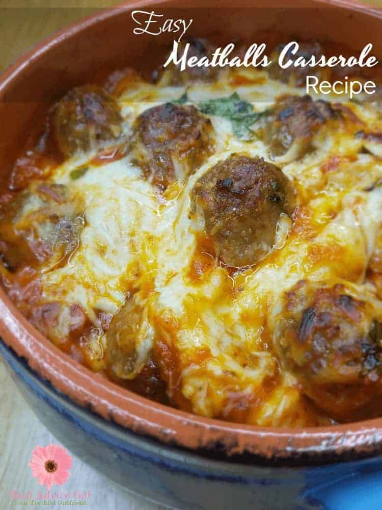 This meatball casserole recipe is the one that your family will keep on asking for. It's so delicious and unbelievably super easy to make.