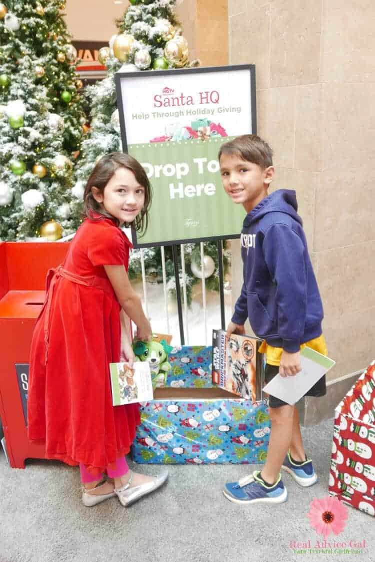 Pay it forward this holiday season by helping others. Visitors to Santa HQ will also be able to enjoy the holiday spirit of giving through HGTV’s Help Through Holiday Giving Drive. 