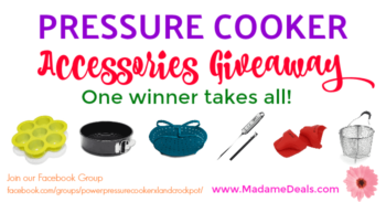 Free Pressure Cooker Accessories Giveaway