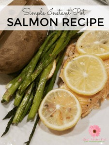 You have to try this simple instant pot pressure cooker salmon recipe. It's easy and so tasty. A healthy meal that your whole family will love.