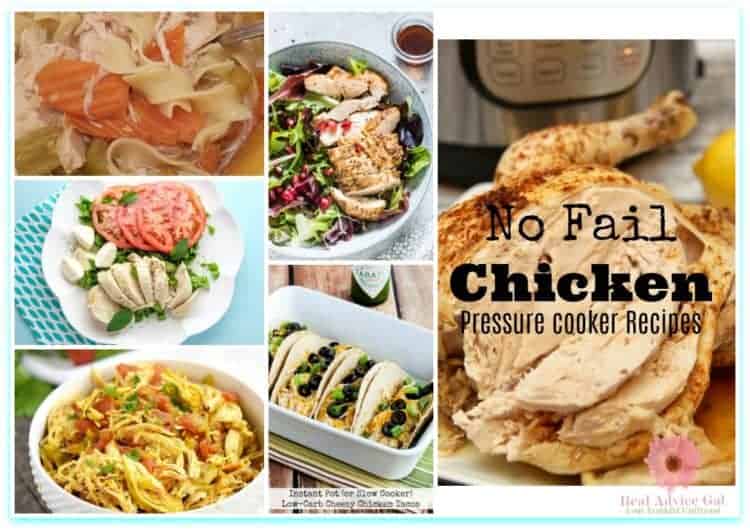 Chicken recipes for the pressure cooker