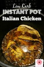 Simple Italian Chicken Pressure Cooker Recipe